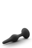 ANAL ADVENTURES PLATINUM SILICONE BEGINNER PLUG MEDIUM BLACK