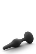 ANAL ADVENTURES PLATINUM SILICONE BEGINNER PLUG SMALL BLACK