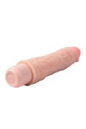 DR. SKIN SILICONE DR. DAVID 8 INCH VIBRATING DILDO BEIGE