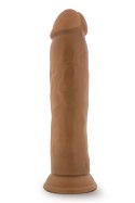 DR. SKIN SILICONE DR. HENRY 9 INCH DILDO WITH SUCTION CUP MOCHA