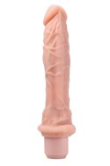 DR. SKIN SILICONE DR. RICHARD 9 INCH VIBRATING DILDO BEIGE