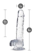 NATURALLY YOURS 6" CRYSTALLINE DILDO DIAMOND