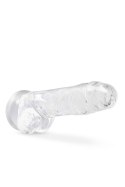 NATURALLY YOURS 8" CRYSTALLINE DILDO DIAMOND