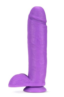 NEO 10 INCH DUAL DENSITY DILDO NEON PURPLE