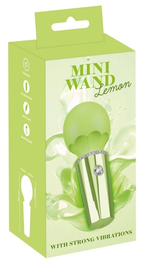 Yout2Toys - Mini Masażer Łechtaczki Zielony Mini Wand Lemon