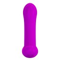 PRETTY LOVE - Geri Purple, 12 vibration functions 3 licking settings Wireless remote control