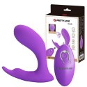 PRETTY LOVE - Idabelle Purple, 12 vibration functions 12 pulse wave settings Wireless remote control