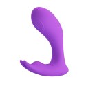 PRETTY LOVE - Idabelle Purple, 12 vibration functions 12 pulse wave settings Wireless remote control