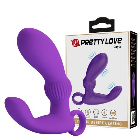 PRETTY LOVE - Cayla purple, 12 vibration functions Memory function