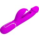 PRETTY LOVE - Kampas Rabbit 3 in 1, multifunction vibrator with tongue violet