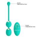 PRETTY LOVE - LECHIES Dream chaser 5, Green, Wireless remote control 12 vibration functions Memory function