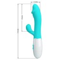 PRETTY LOVE - Snappy light blue, 30 vibration functions