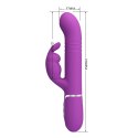 PRETTY LOVE - Coale Purple, 7 vibration functions 4 rotation functions 4 thrusting settings