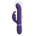 PRETTY LOVE - Coale dark Purple, 7 vibration functions 4 rotation functions 4 thrusting settings