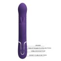 PRETTY LOVE - Coale dark Purple, 7 vibration functions 4 rotation functions 4 thrusting settings