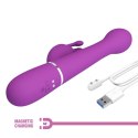 PRETTY LOVE - Dejon Purple, 7 vibration functions 4 thrusting settings 4 rotation functions