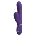 PRETTY LOVE - Mariana dark purple, 7 vibration functions, 7 thrusting settings, 4 rolling functions,4 nodding functions