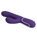 PRETTY LOVE - Mariana dark purple, 7 vibration functions, 7 thrusting settings, 4 rolling functions,4 nodding functions