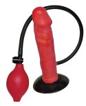 You2Toys - Dildo z pompką do pochwy i odbytu