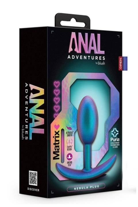 ANAL ADVENTURES MATRIX NEBULA PLUG LUNAR BLUE