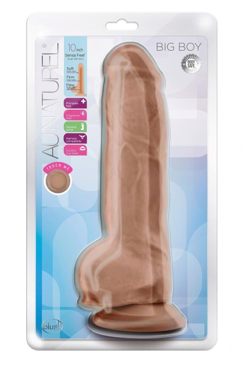 AU NATUREL BIG BOY 10" DILDO MOCHA