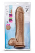 AU NATUREL BIG JOHN 11" DILDO MOCHA