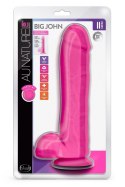 AU NATUREL BOLD BIG JOHN 11" DILDO PINK