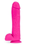 AU NATUREL BOLD BIG JOHN 11" DILDO PINK