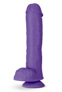 AU NATUREL BOLD BIG JOHN 11" DILDO PURPLE