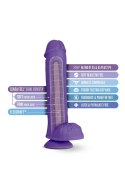 AU NATUREL BOLD BIG JOHN 11" DILDO PURPLE