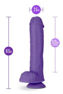 AU NATUREL BOLD BIG JOHN 11" DILDO PURPLE