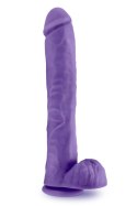 AU NATUREL BOLD DADDY 14" DILDO PURPLE