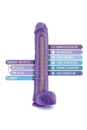 AU NATUREL BOLD DADDY 14" DILDO PURPLE