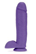 AU NATUREL BOLD HUGE 10" DILDO PURPLE