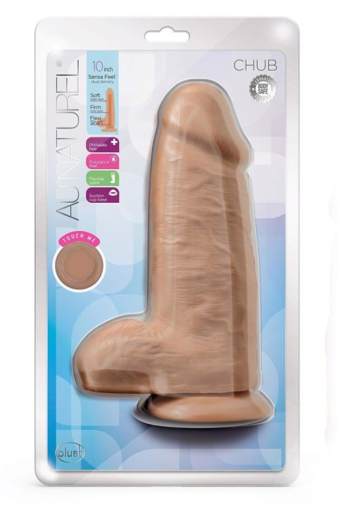 AU NATUREL CHUB 10" DILDO MOCHA