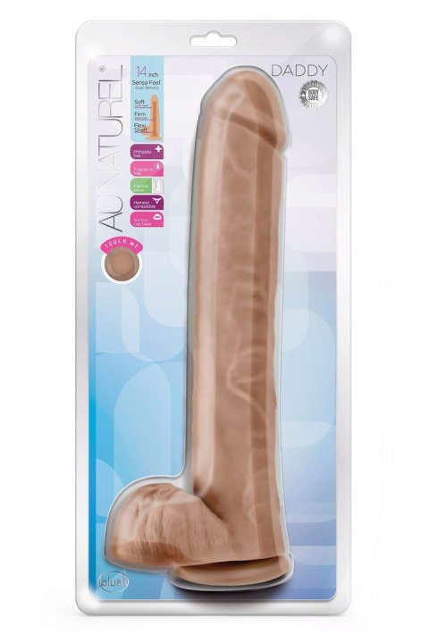 AU NATUREL DADDY 14" DILDO MOCHA