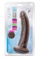 AU NATUREL JACK 7" DILDO CHOCOLATE