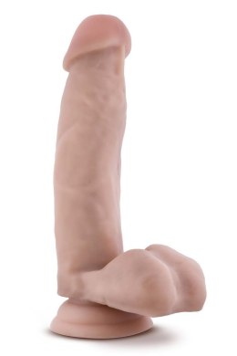 DR. SKIN DR. MARK 7 INCH DILDO WITH BALLS BEIGE