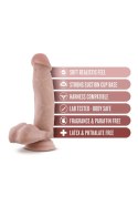 DR. SKIN DR. MARK 7 INCH DILDO WITH BALLS BEIGE