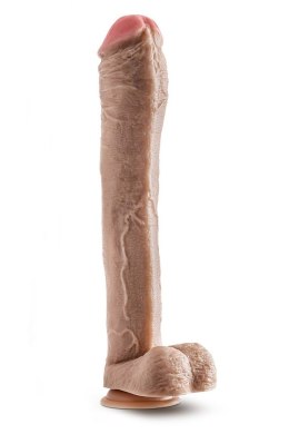 DR. SKIN MR. ED 13 INCH DILDO WITH BALLS BEIGE