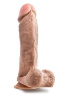 DR. SKIN MR. MAGIC 9 INCH DILDO WITH BALLS BEIGE