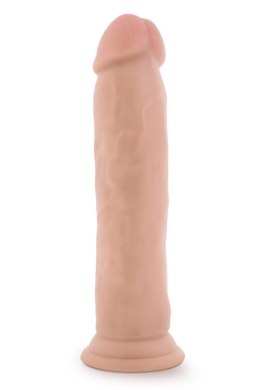 DR. SKIN PLUS 9 INCH POSABLE THICK DILDO VANILLA