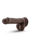 DR. SKIN SILICONE DR. DANIEL 6 INCH DILDO WITH SUCTION CUP CHOCOLATE