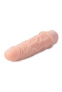 DR. SKIN SILICONE DR. ROBERT 7 INCH VIBRATING DILDO BEIGE