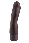 DR. SKIN SILICONE - DR. STEVE 7 INCH VIBRATING DILDO BROWN