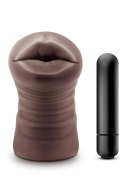 ENLUST KRYSTAL VIBRATING STROKER BROWN