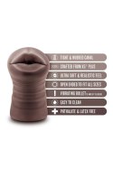 ENLUST KRYSTAL VIBRATING STROKER BROWN