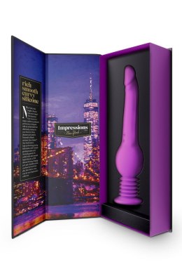 IMPRESSIONS NEW YORK GYROQUAKE DILDO PURPLE