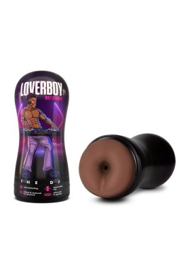 LOVERBOY THE DJ SELF LUBRICATING STROKER BROWN