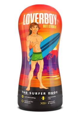 LOVERBOY THE SURFER DUDE SELF LUBRICATING STROKER BEIGE